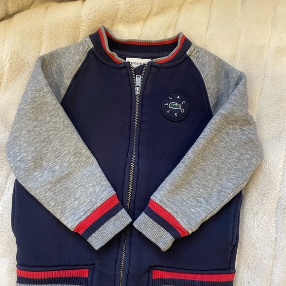 Lacoste jacket size 4T - Picture 2 of 4